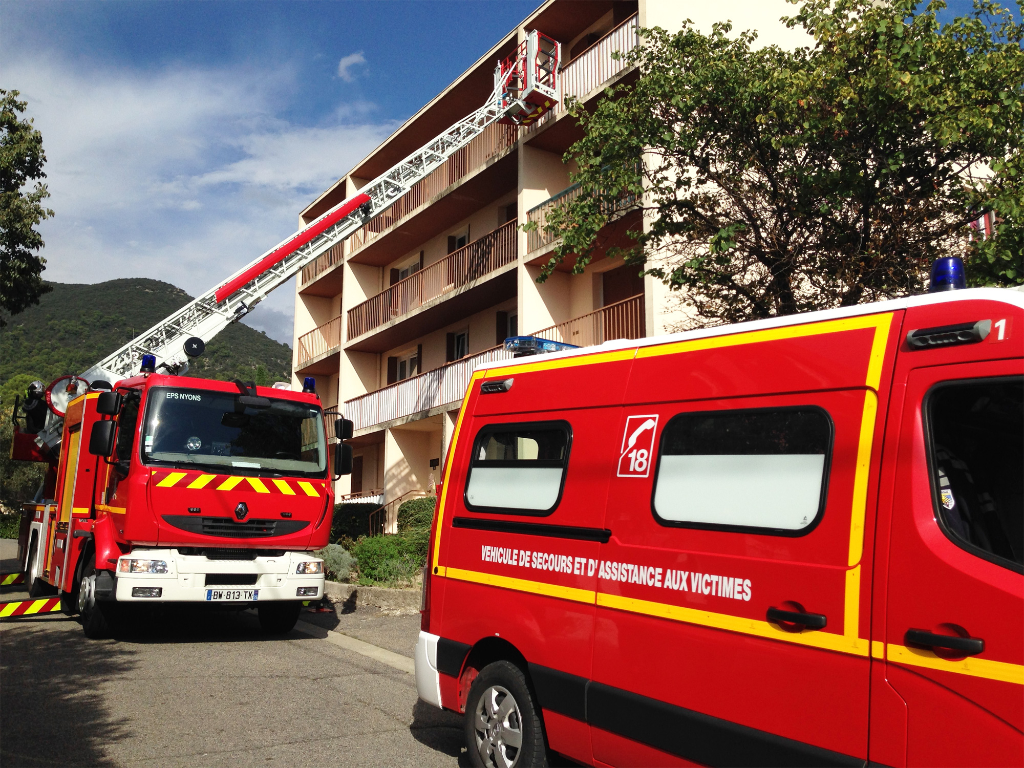 Sapeurs-pompiers :: Ville de Nyons