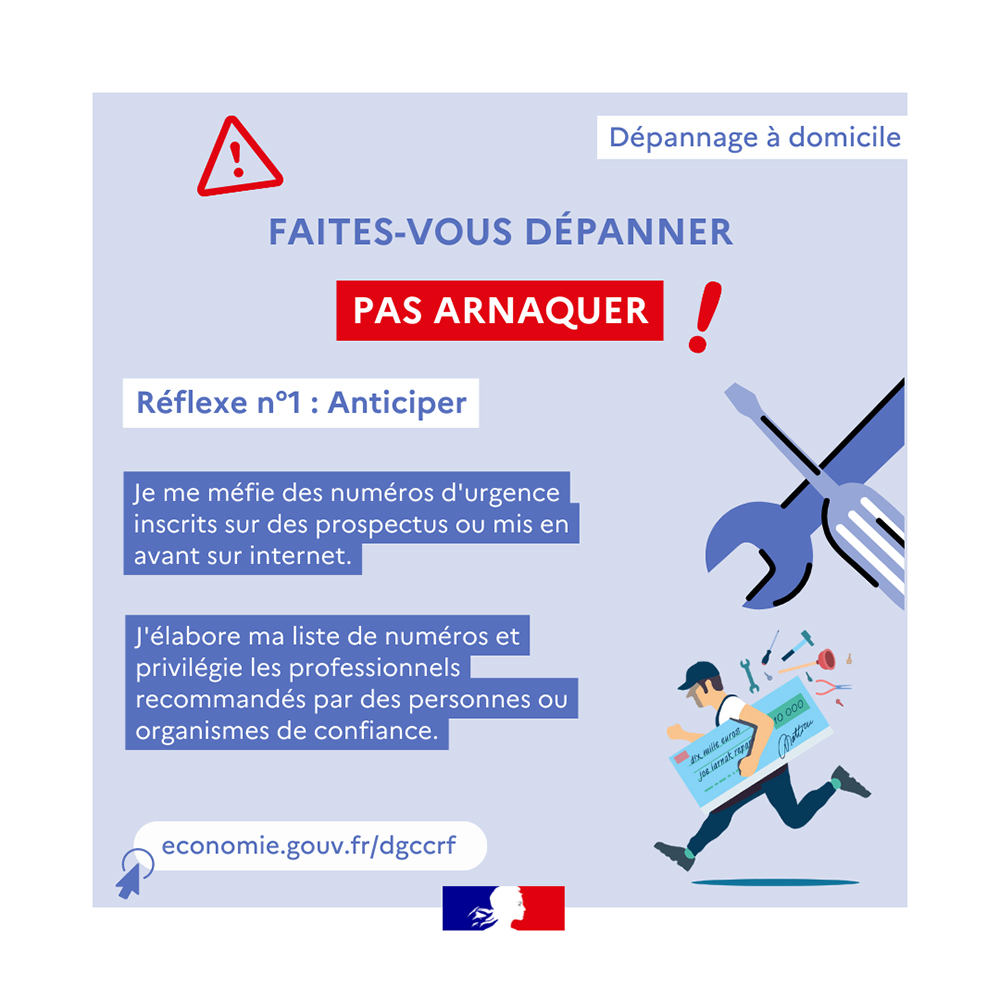 Arnaques à domicile