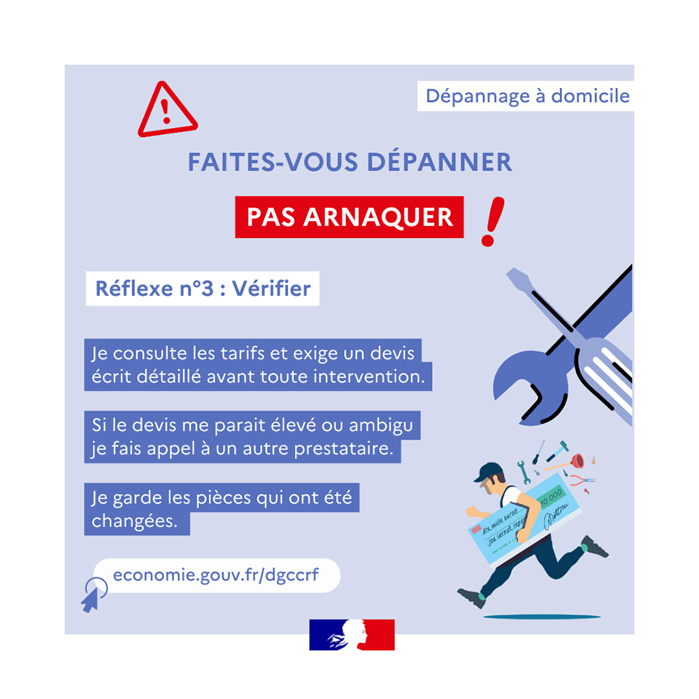 Arnaques à domicile